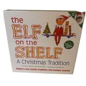 The Elf On The Shelf A Christmas Tradition Book & Boy Elf Set By Aebersold/Bell